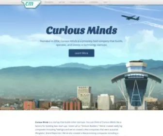 Curiousminds.com(Curious Minds) Screenshot