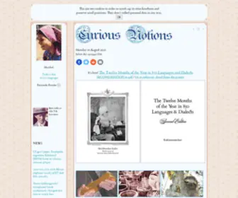 Curiousnotions.com(Peter Blinn’s Curious Notions) Screenshot