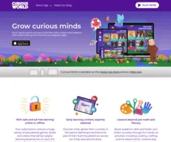 Curiousworld.com(Curious World) Screenshot