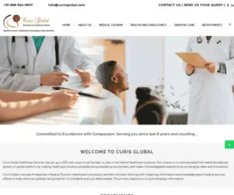 CurisGlobal.com(Curis Global) Screenshot