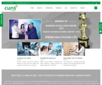 Curislifecare.com(Curis Lifecare) Screenshot