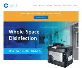 Curissystem.com(CURIS Decontamination) Screenshot