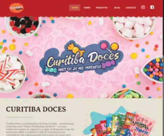 Curitibadoces.com.br(Curitiba Doces) Screenshot