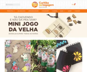 Curitibanabagagem.com.br(Curitiba na Bagagem) Screenshot