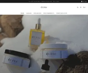 Curlebeauty.com(CURLē) Screenshot