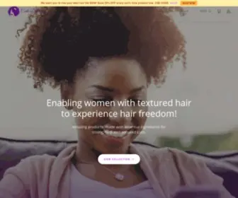 Curlsdynasty.com(Curls Dynasty) Screenshot