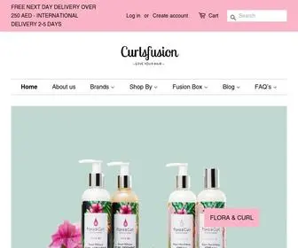 Curlsfusion.com(Curlsfusion) Screenshot
