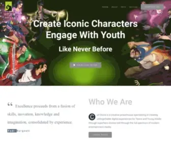 Curlstone.com(Creative Entertainment Agency) Screenshot