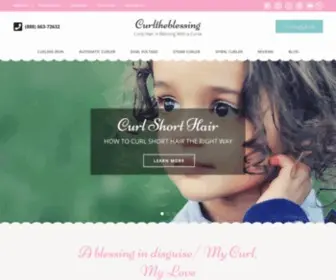 Curltheblessing.com(Home) Screenshot