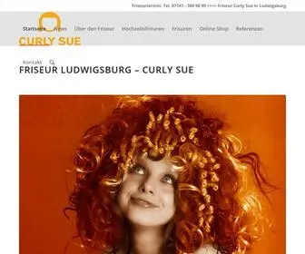 Curly-Sue.com(Curly Sue) Screenshot