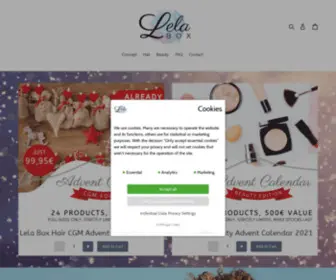 Curlybox.eu(Lela Box International) Screenshot