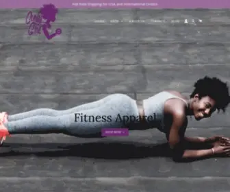 Curlygirlfitness.com(Curly Girl Fitness t) Screenshot