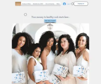 Curlyloxbox.com(Natural Curly Hair) Screenshot