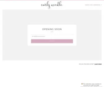 Curlyneedle.com(Curly Needle) Screenshot