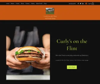 Curlysontheflint.net(Curly's on the Flint) Screenshot