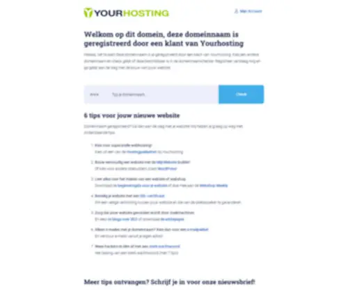 Curmil.com(Deze domeinnaam is geregistreerd door een klant van Yourhosting.nl) Screenshot