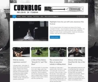 Curnblog.com(Movies, thoughts, thoughts about movies) Screenshot