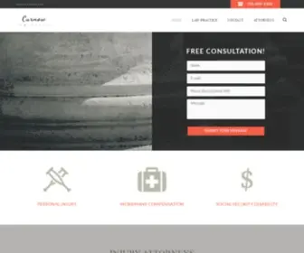 Curnowlaw.com(Curnow) Screenshot