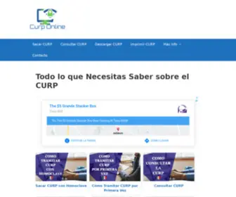 Curp-Online.com.mx(Toda lo que Debes Saber ( Actualizado) Screenshot