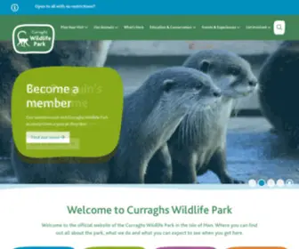 Curraghswildlifepark.im(Curraghs Wildlife Park) Screenshot