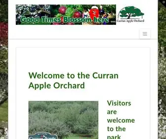 Curranappleorchard.com(The Curran Apple Orchard Park) Screenshot