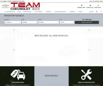 Curranchevrolet.com(Team Chevrolet Buick Automotive) Screenshot