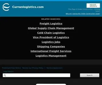 Curranlogistics.com(Curranlogistics) Screenshot