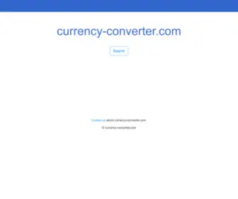Currency-Converter.com(Fast and reliable free currency converter for business or personal use) Screenshot