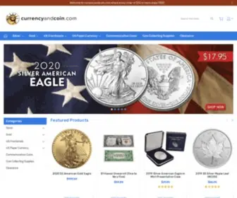 Currencyandcoin.com(International Currency) Screenshot