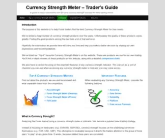 Currencystrengthindicator.net(Currency Strength Meter) Screenshot