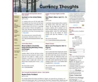 Currencythoughts.com(Forex trading) Screenshot