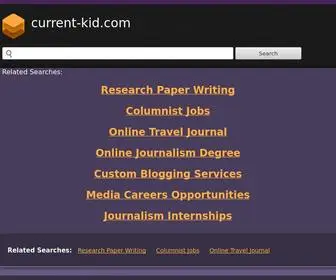 Current-Kid.com(Current Kid) Screenshot