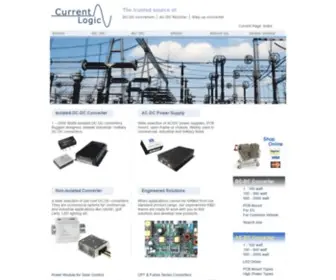 Current-Logic.com(DC-DC Converter Manufacturer, Boost Converter) Screenshot