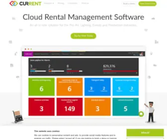 Current-RMS.com(Cloud Rental Management Software) Screenshot
