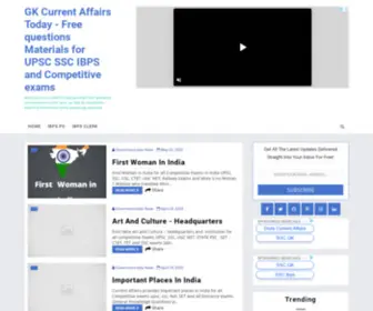Currentaffairstoday.in(Current Affairs Quiz) Screenshot