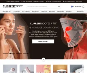 Currentbody.com.au(Health & Beauty Tech Products) Screenshot