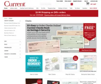 Currentchecks.com(Checks, Order Checks, Online Checks, Cheap) Screenshot