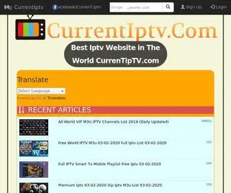 Currentiptv.com(Best Regards Iptv Free Best IPTV Links Playlist Iptv 24.04.2020 Download) Screenshot