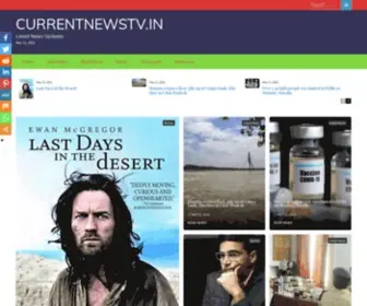 Currentnewstv.in(CURRENTNEWSTV) Screenshot