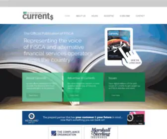 Currents-Magazine.com(Currents magazine) Screenshot