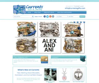 Currentsgifts.com(Cape Cod Jewelry) Screenshot