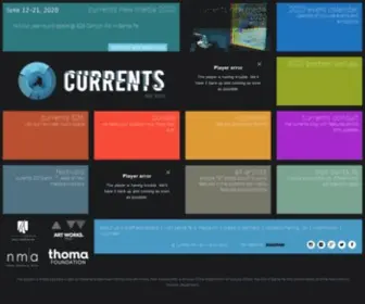 Currentsnewmedia.org(CURRENTS) Screenshot