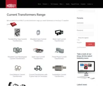 Currenttransformers.co.uk(Current Transformers Range) Screenshot