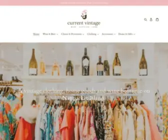 Currentvintage.com(Current Vintage Nantucket) Screenshot