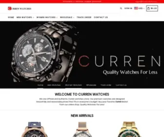 Currenwatches.com(Curren Watches) Screenshot