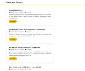 Curricular.info(Curricular Drivers) Screenshot