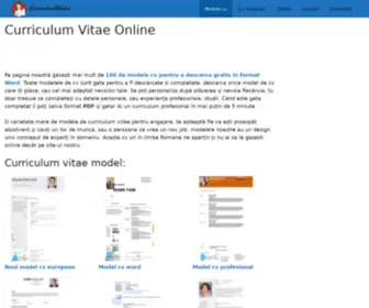Curriculum-Vitae-Model.online(Descarca dintr) Screenshot