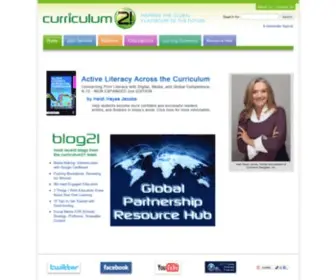 Curriculum21.com(Curriculum 21) Screenshot