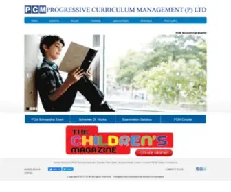 Curriculumindia.com(PCM Progressive Curriculum Management Pvt Ltd) Screenshot