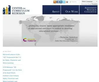 Curriculumredesign.org(Center for Curriculum Redesign) Screenshot